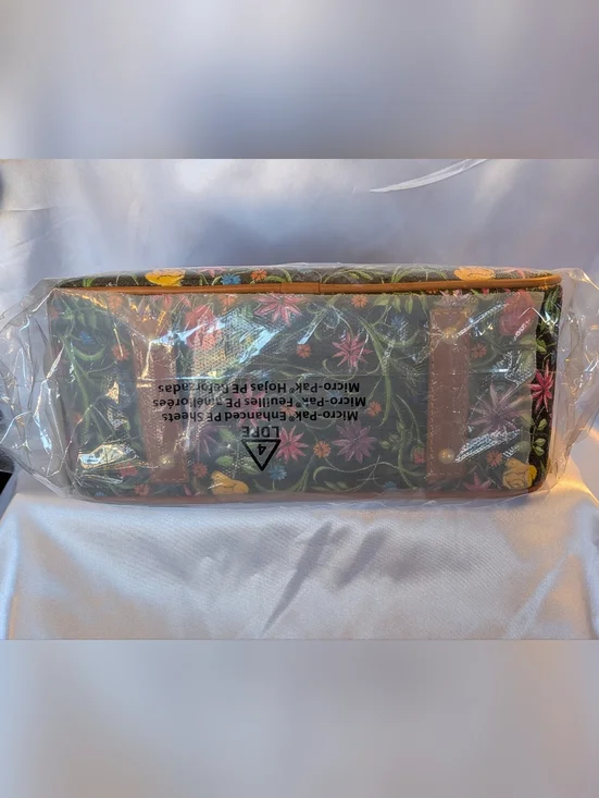 Dooney & Bourke Black Wildflowers Hobo NWT MSRP $298 - Picture 4 of 7